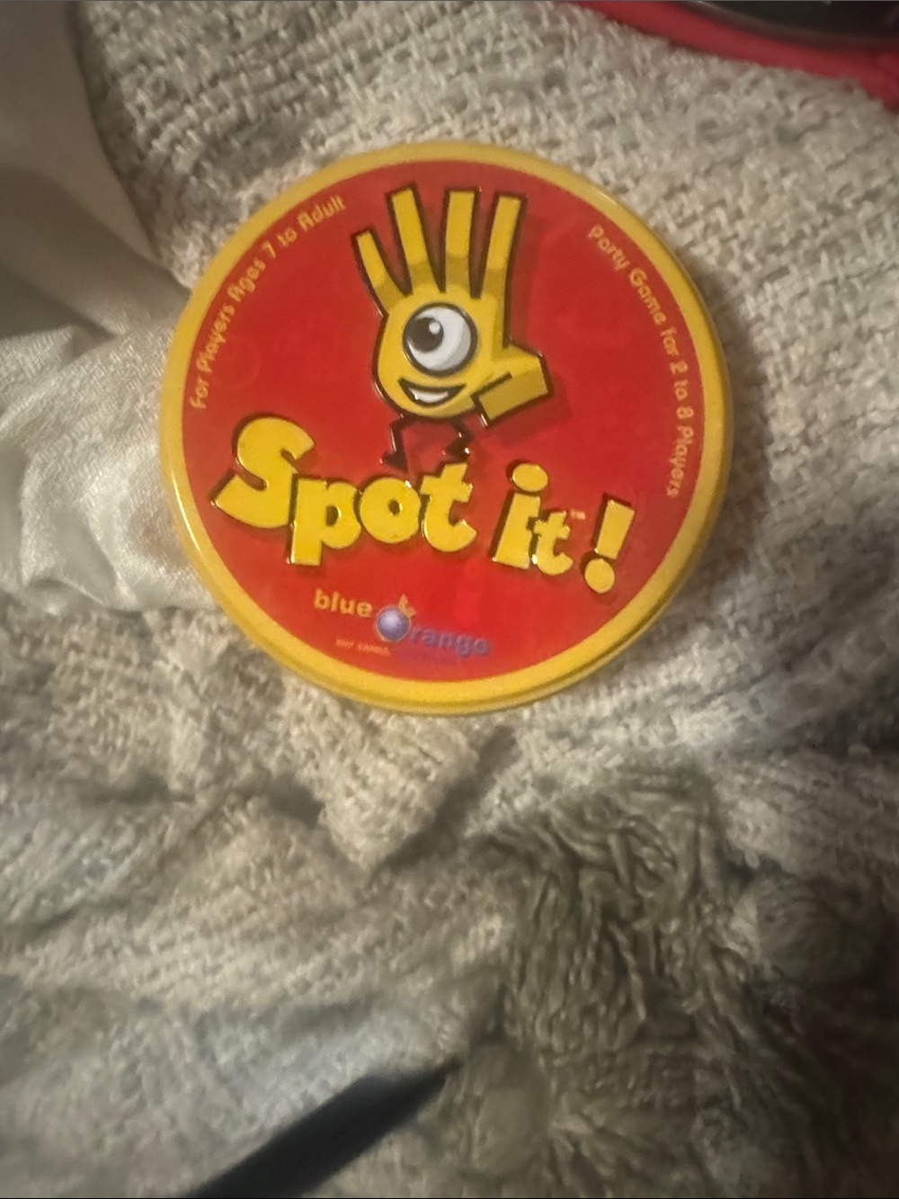 Spot It! Party Game - Red and Yellow